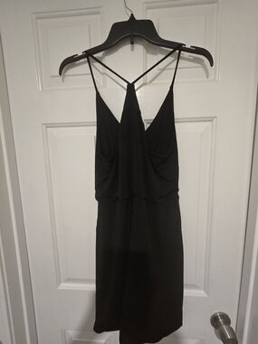 Ipanema Black Strappy Backless Slip Dress